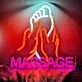 MASSAGE Foot Reflexology Neon Sign