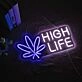 Customize HIGH LIFE Lifestyle Decor Neon Sign