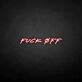 fxxk off neon sign