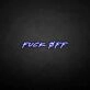 fxxk off neon sign