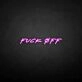 fxxk off neon sign