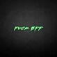 fxxk off neon sign