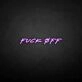 fxxk off neon sign