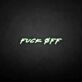 fxxk off neon sign