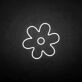 Little flower' neon sign