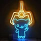 Claw Machine Game Neon Sign