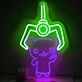 Claw Machine Game Neon Sign