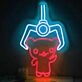 Claw Machine Game Neon Sign