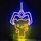 Claw Machine Game Neon Sign