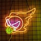 Gaming Character Ghost Neon Sign