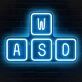 Gaming Keyboard Keys Neon Sign