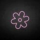 Little flower' neon sign
