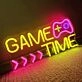 Customize GAME TIME Enjoy Gaming Neon Sign