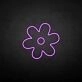 Little flower' neon sign