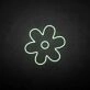 Little flower' neon sign