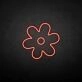 Little flower' neon sign