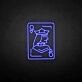 'Hearts Q' neon sign