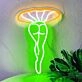 Ballet Skirt and Leg Lines Neon Sign
