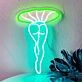 Ballet Skirt and Leg Lines Neon Sign