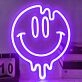 Polite Smiling Face Neon Sign