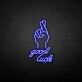 'Lucky' neon sign
