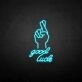 'Lucky' neon sign