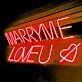 Marry Me Proposal Style 2 Neon Sign