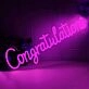 Congratulations Neon Sign