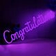 Congratulations Neon Sign