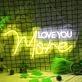 Love You More Neon Sign to Express My Love