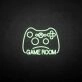 'GAME ROOM2' neon sign