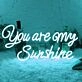 You Are My Sunshine Wedding Neon Sign