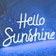 Hello Sunshine Wedding Neon Sign