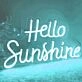 Hello Sunshine Wedding Neon Sign