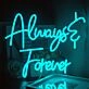 Always and Forever Wedding Neon Sign