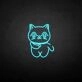 'Lucky Cat' neon sign