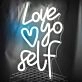 Love Yourself Neon Sign to Light Up Your Room