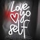 Love Yourself Neon Sign to Light Up Your Room