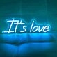 It's Love Wedding Neon Sign
