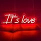 It's Love Wedding Neon Sign