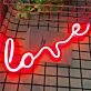 LOVE Wedding Style 3 Neon Sign