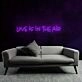 Romantic Love Is In The Air Neon Sign