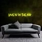 Romantic Love Is In The Air Neon Sign