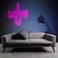Heartfelt I Love You Neon Sign