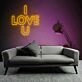 Heartfelt I Love You Neon Sign
