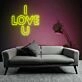 Heartfelt I Love You Neon Sign