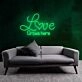 Nurturing Love Grows Here Neon Sign