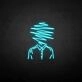 'Line people' neon sign
