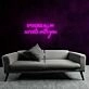 Romantic Spending All My Sunsets With You Neon Sign
