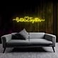 Together Better Together Wedding Quotes LED Neon Sign